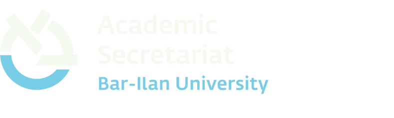 Academic Dep UI Prototype Bar-Ilan University